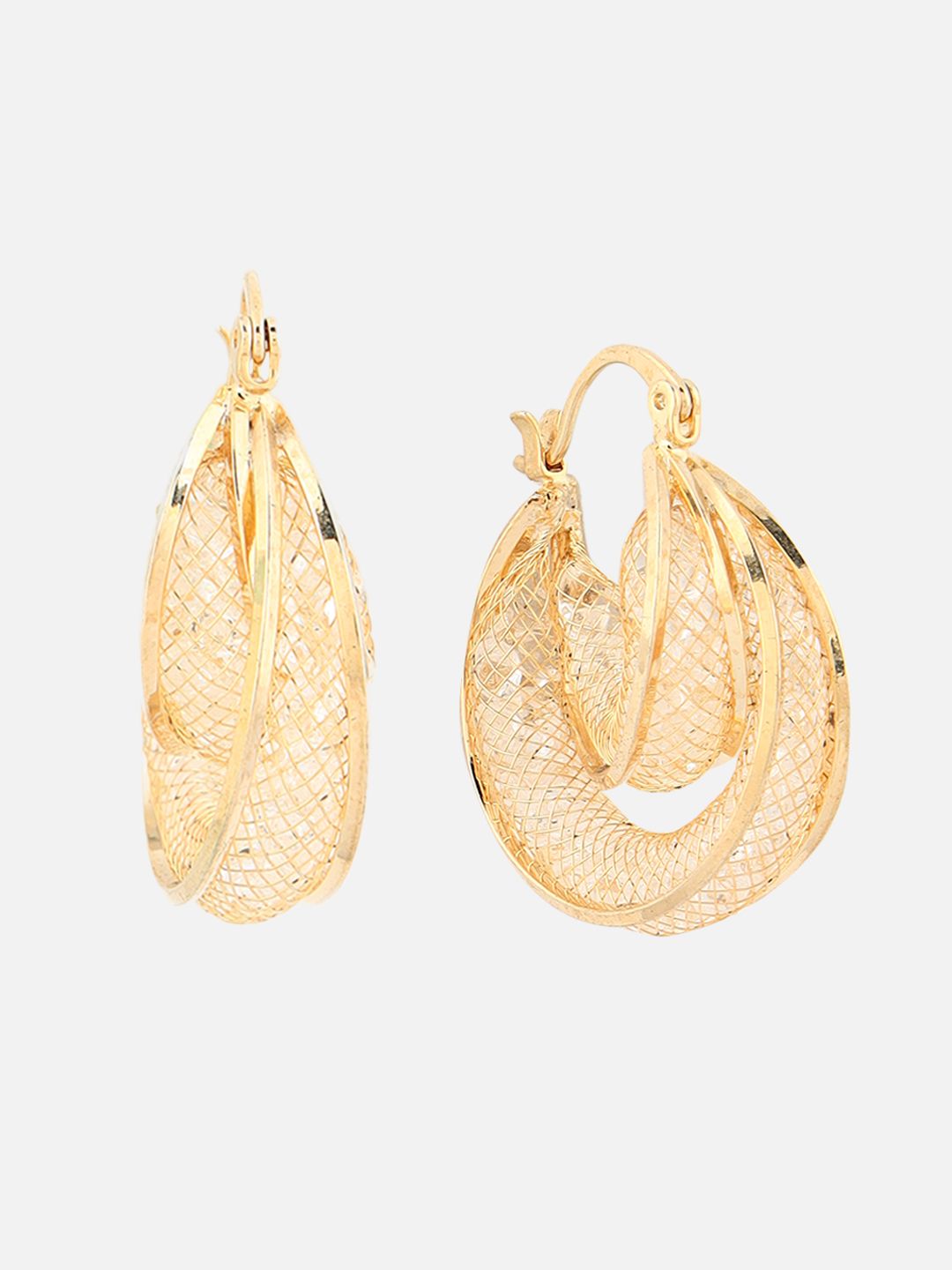 Beatnik Gold HoopEarrings