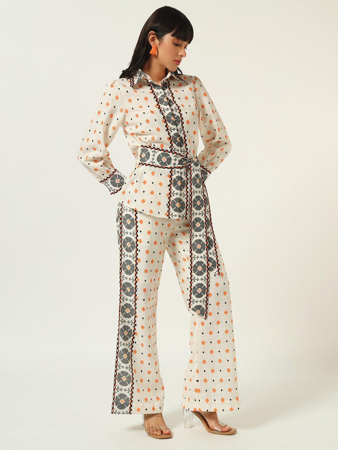 Beatnik Ready, Set, Style! Off White Co-Ord Set