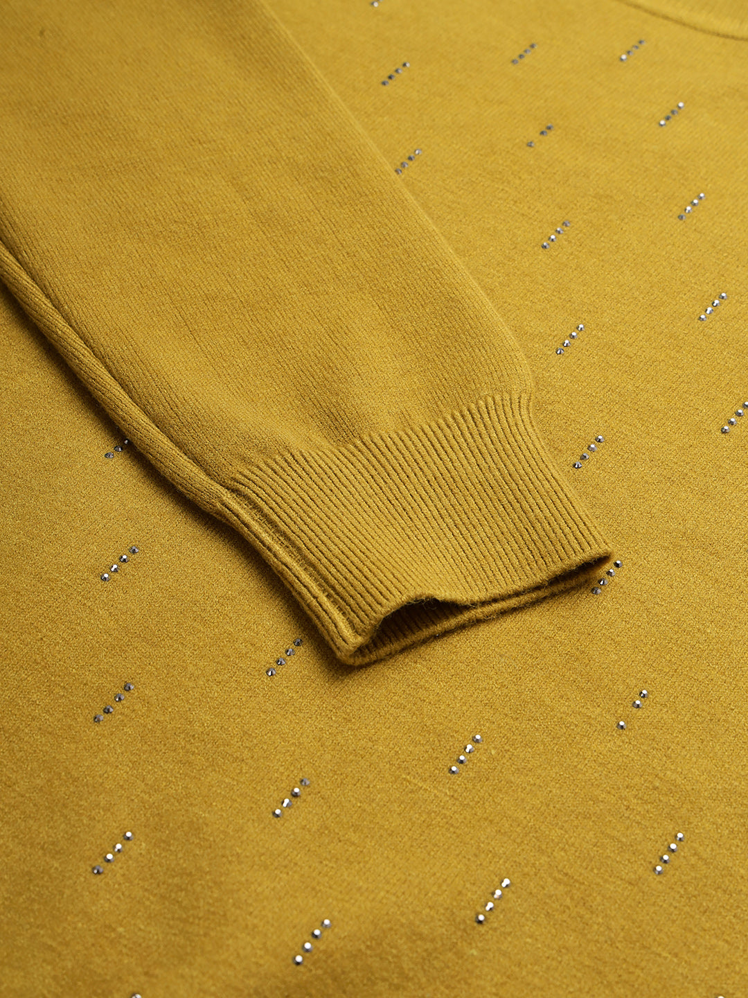 Beatnik Mustard Pull Over Womens Sweaters Beatnik India
