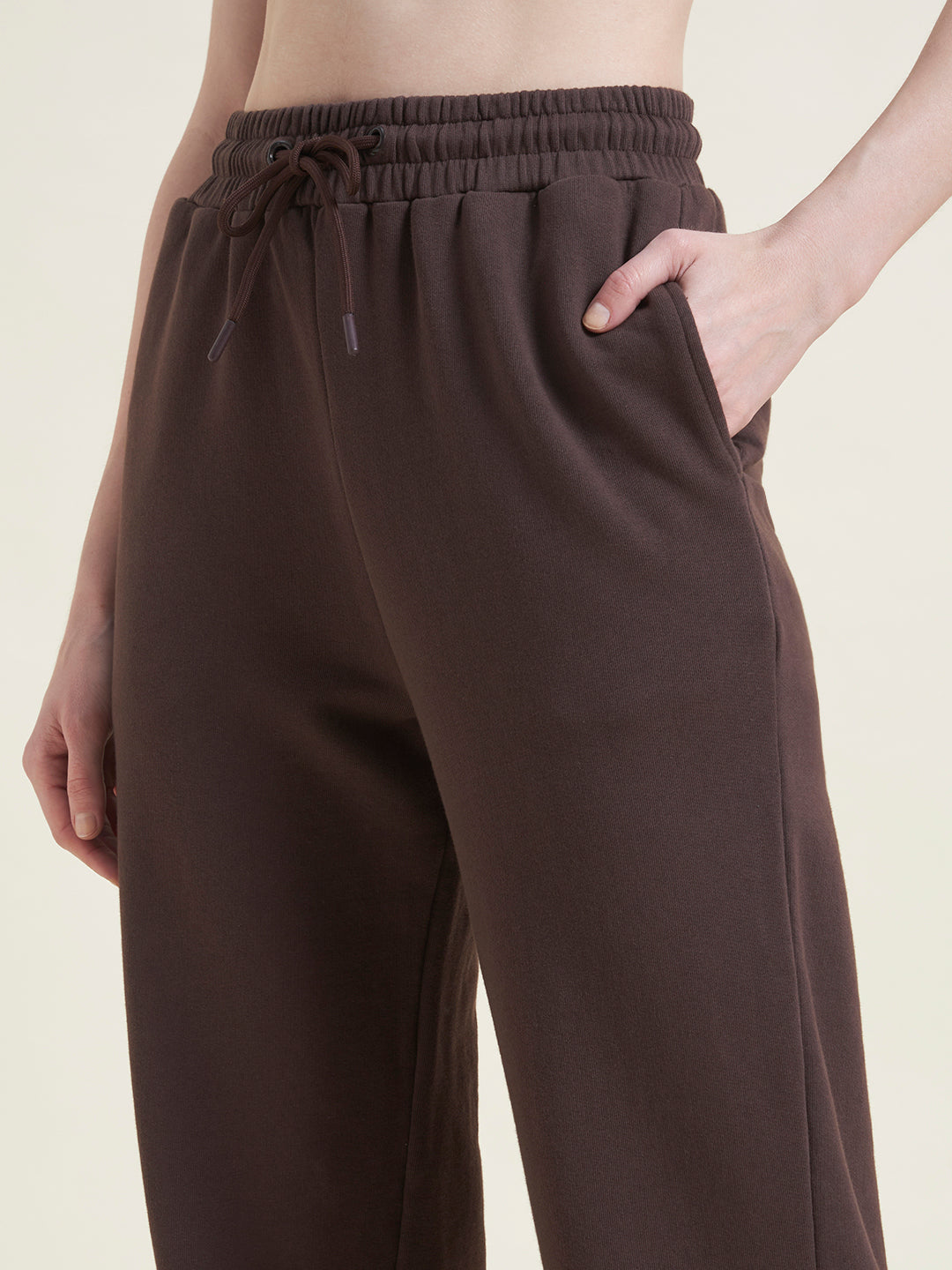 Airport Ease Brown Joggers