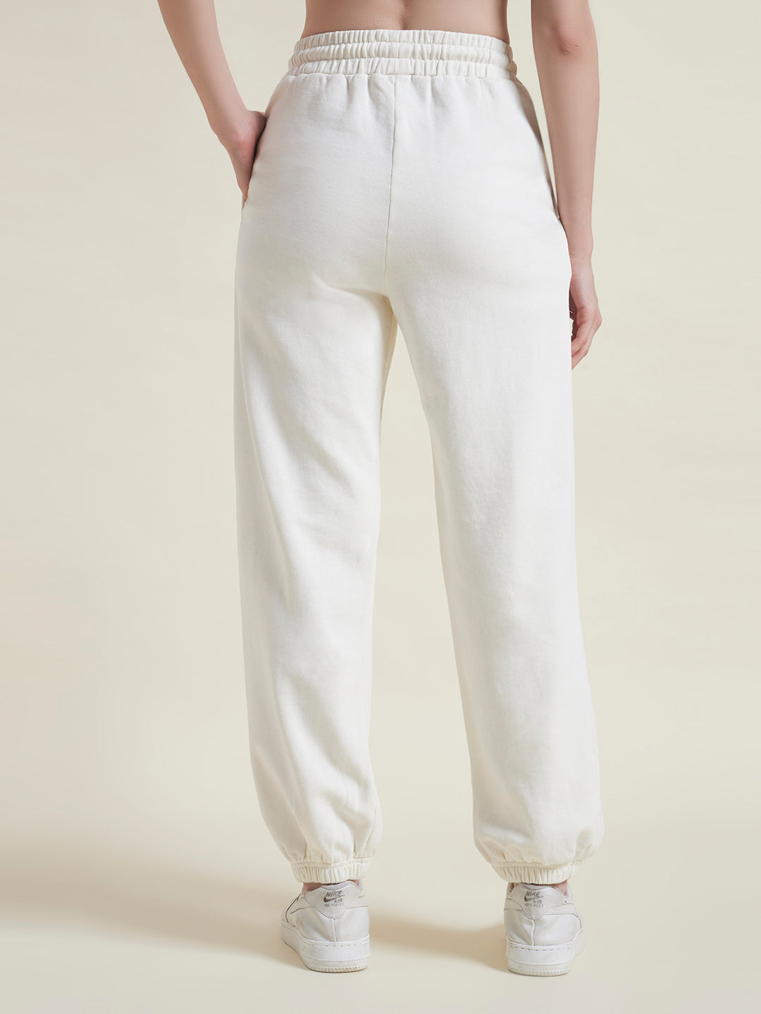 Airport Ease Off White Joggers