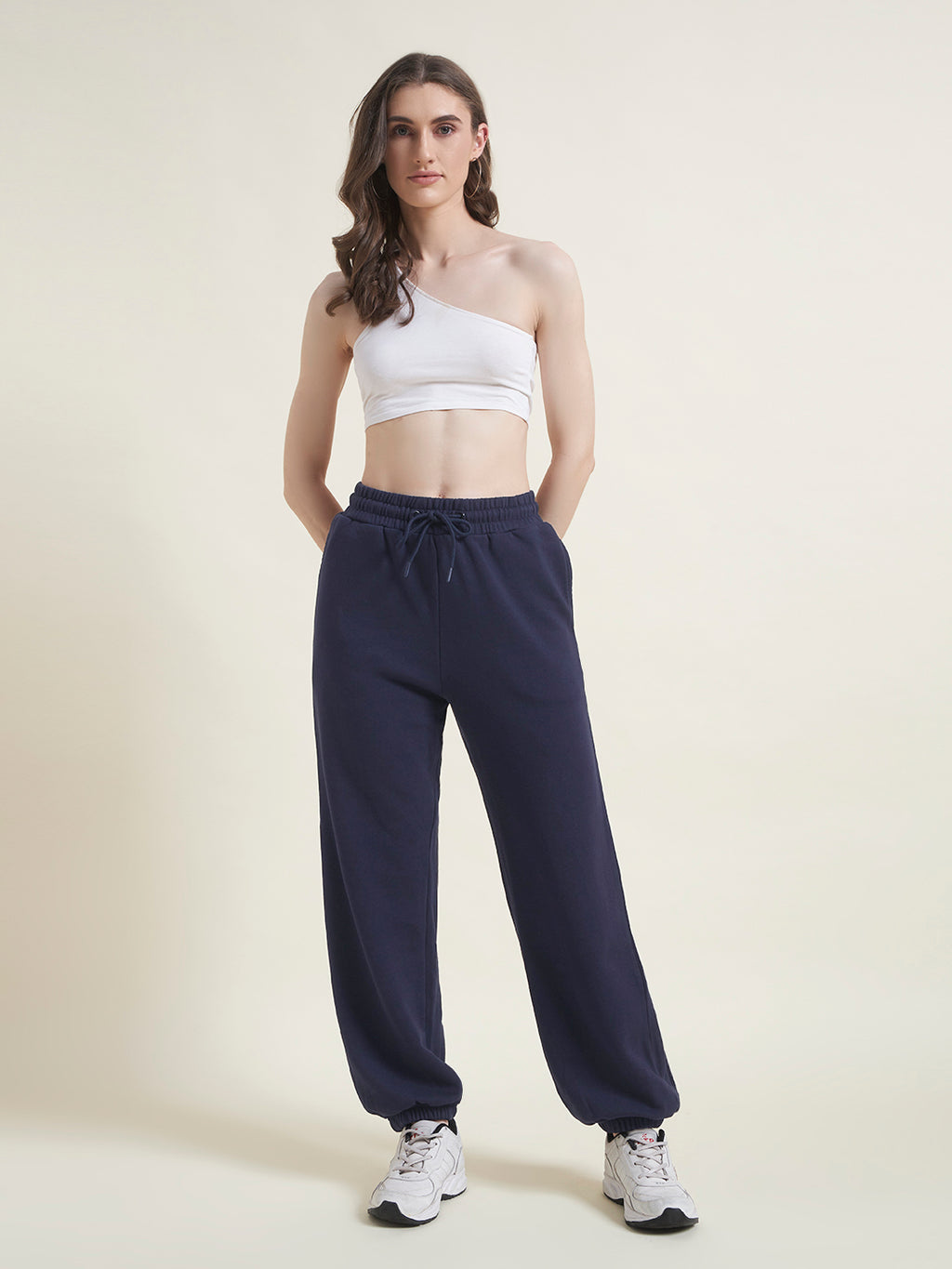 Airport Ease Navy Blue Joggers