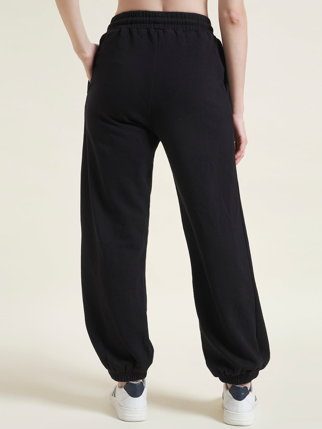 Airport Ease Black Joggers