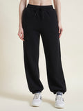 Airport Ease Black Joggers