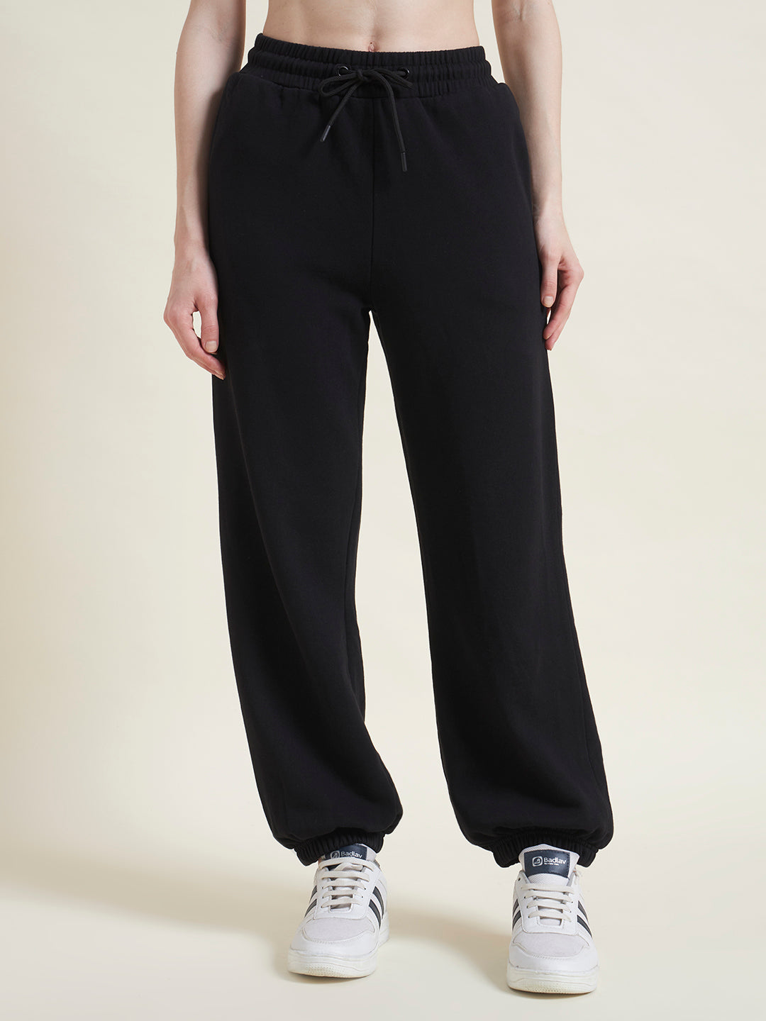 Airport Ease Black Joggers