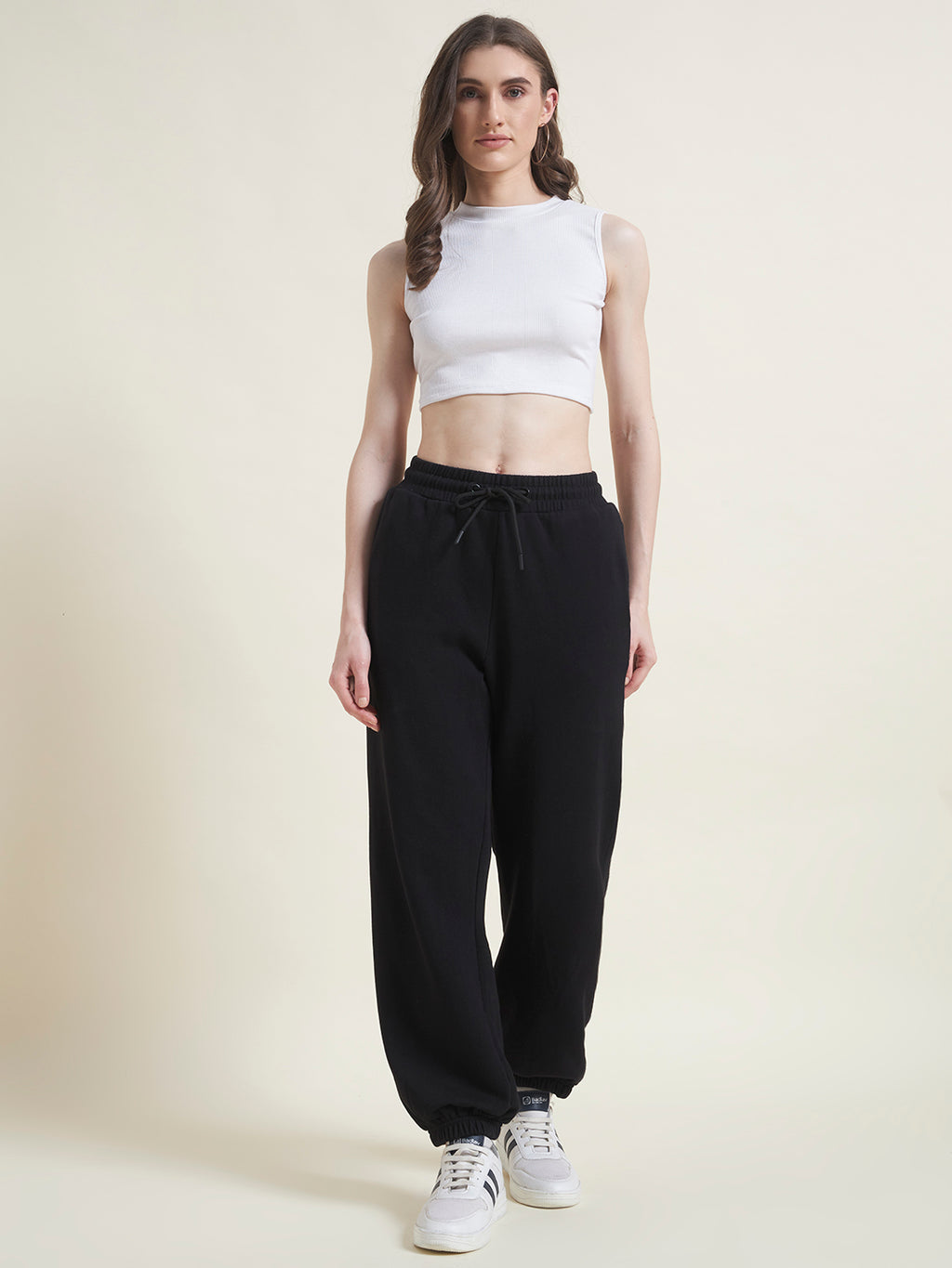 Airport Ease Black Joggers