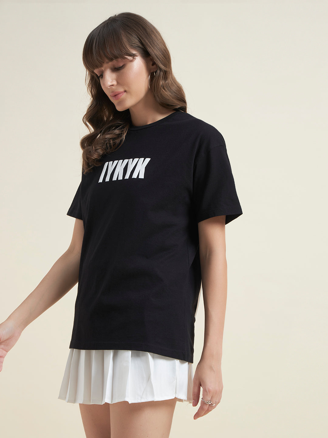 Beatnik Black T-Shirt for Women