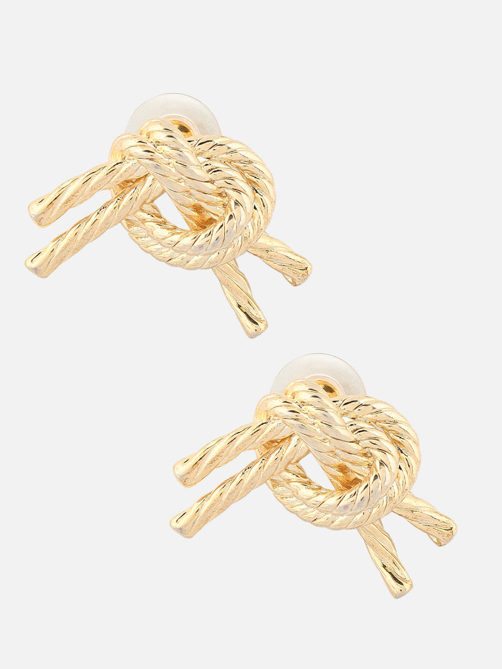 Beatnik Studs Metal Geometric Western Gold-Plated Fashion Earrings