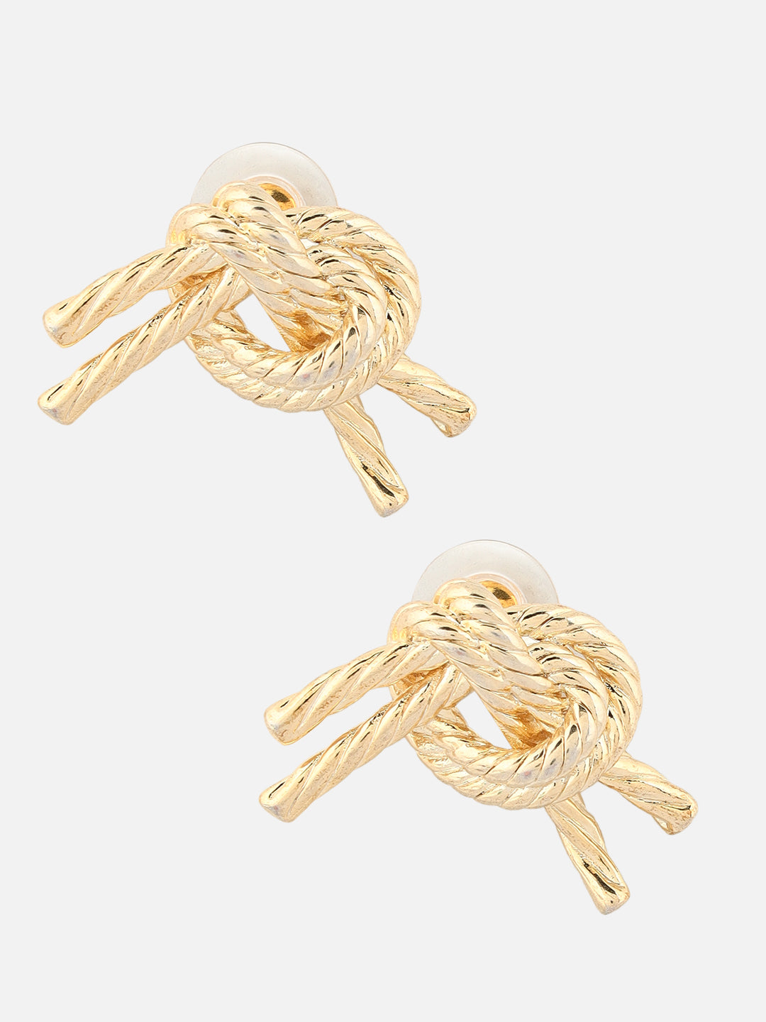 Beatnik Studs Metal Geometric Western Gold-Plated Fashion Earrings