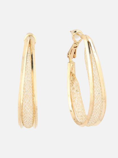 Beatnik Gold HoopEarrings