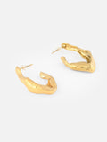 Beatnik Gold HoopEarrings
