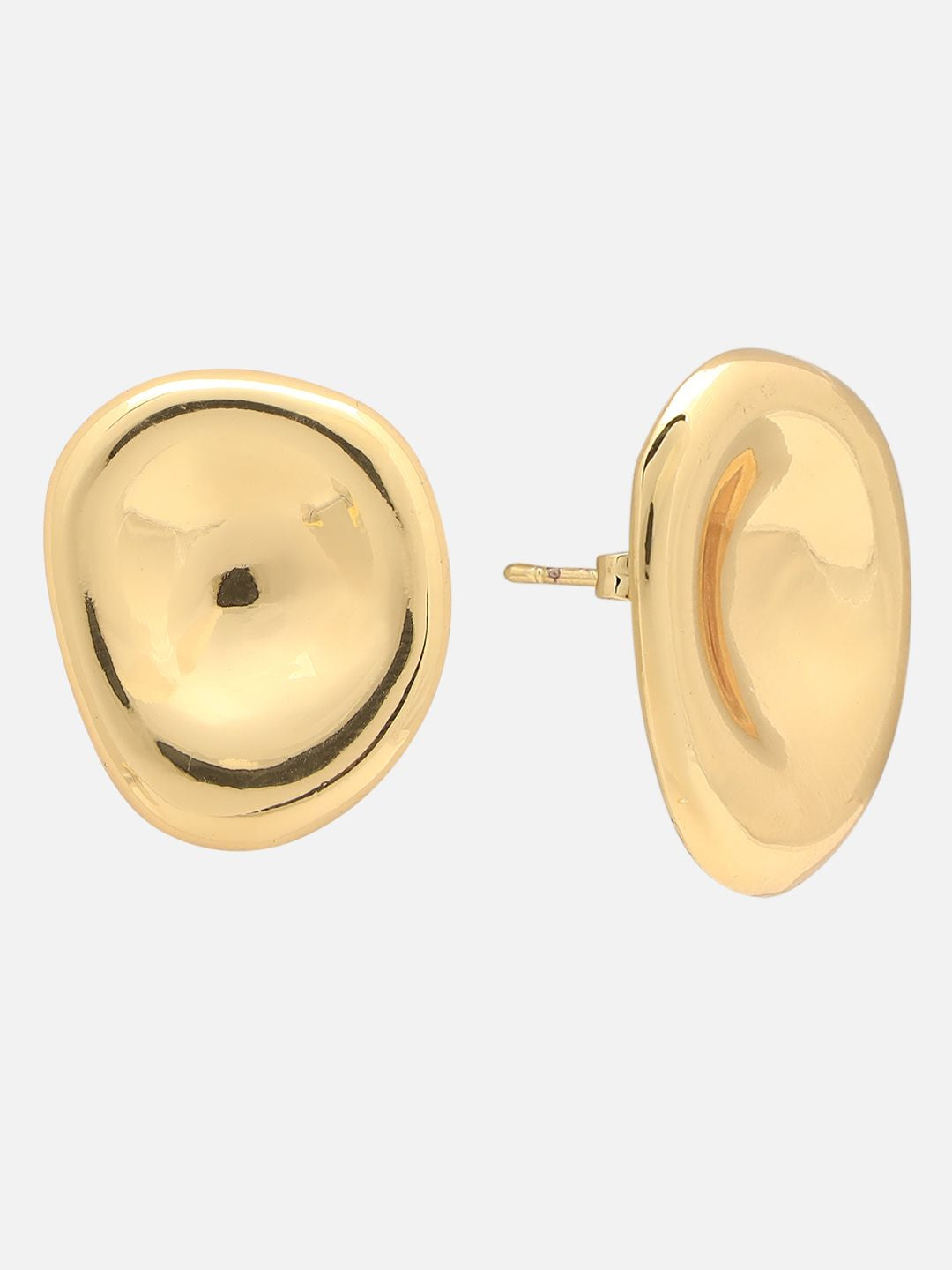 Beatnik Gold Studs Earrings