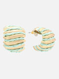 Beatnik Blue Half HoopEarrings