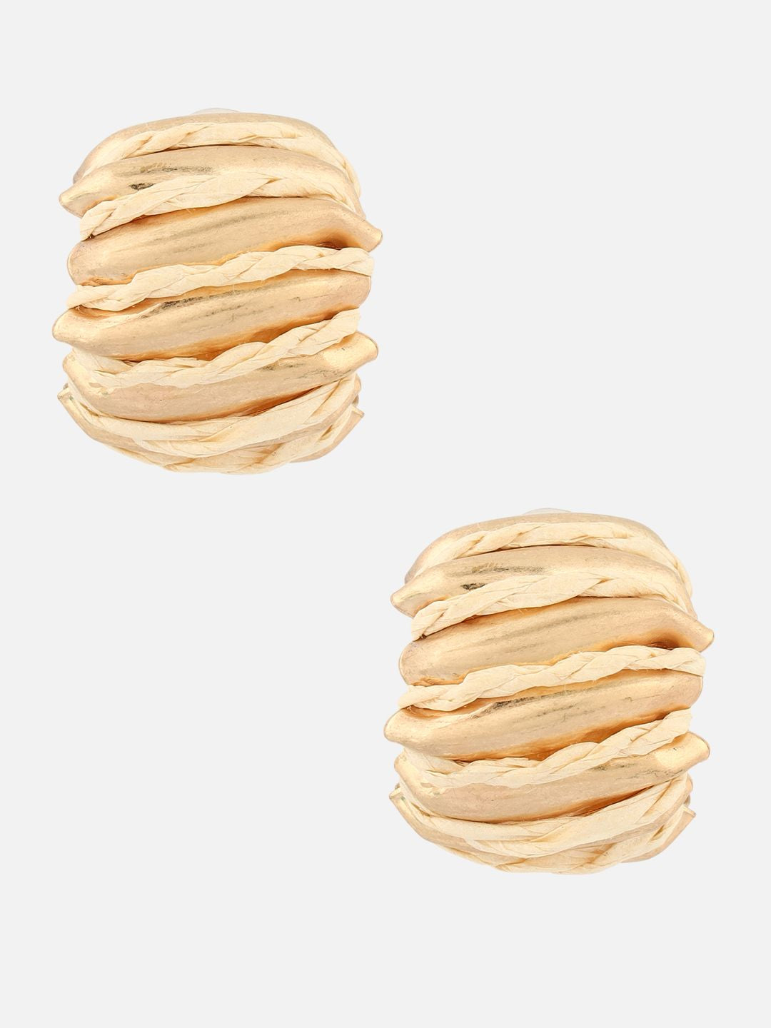 Beatnik Gold Half HoopEarrings