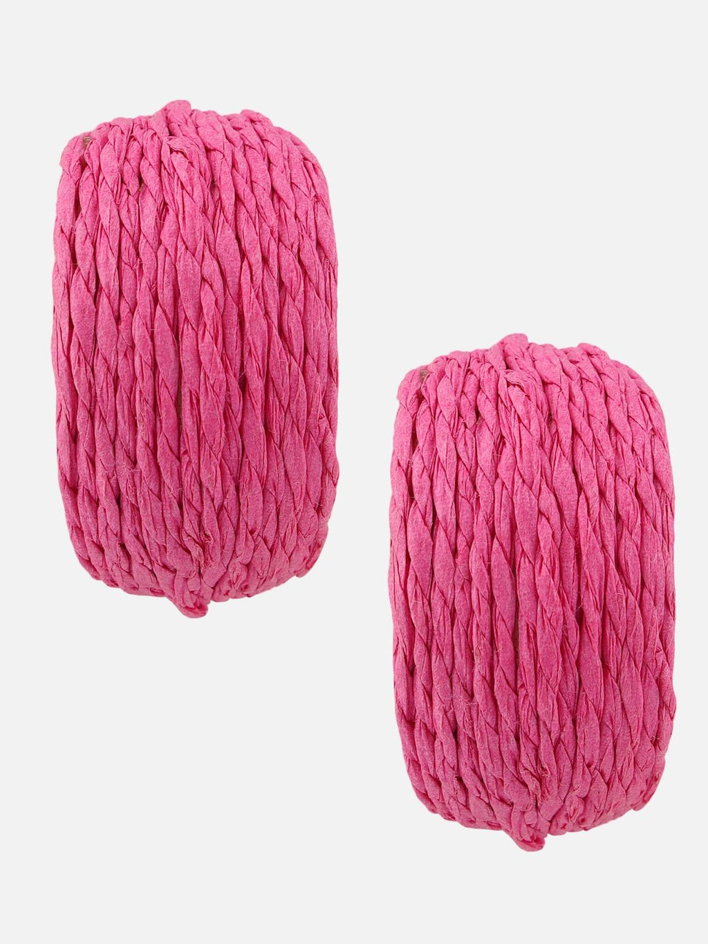Beatnik Fuchsia Half HoopEarrings