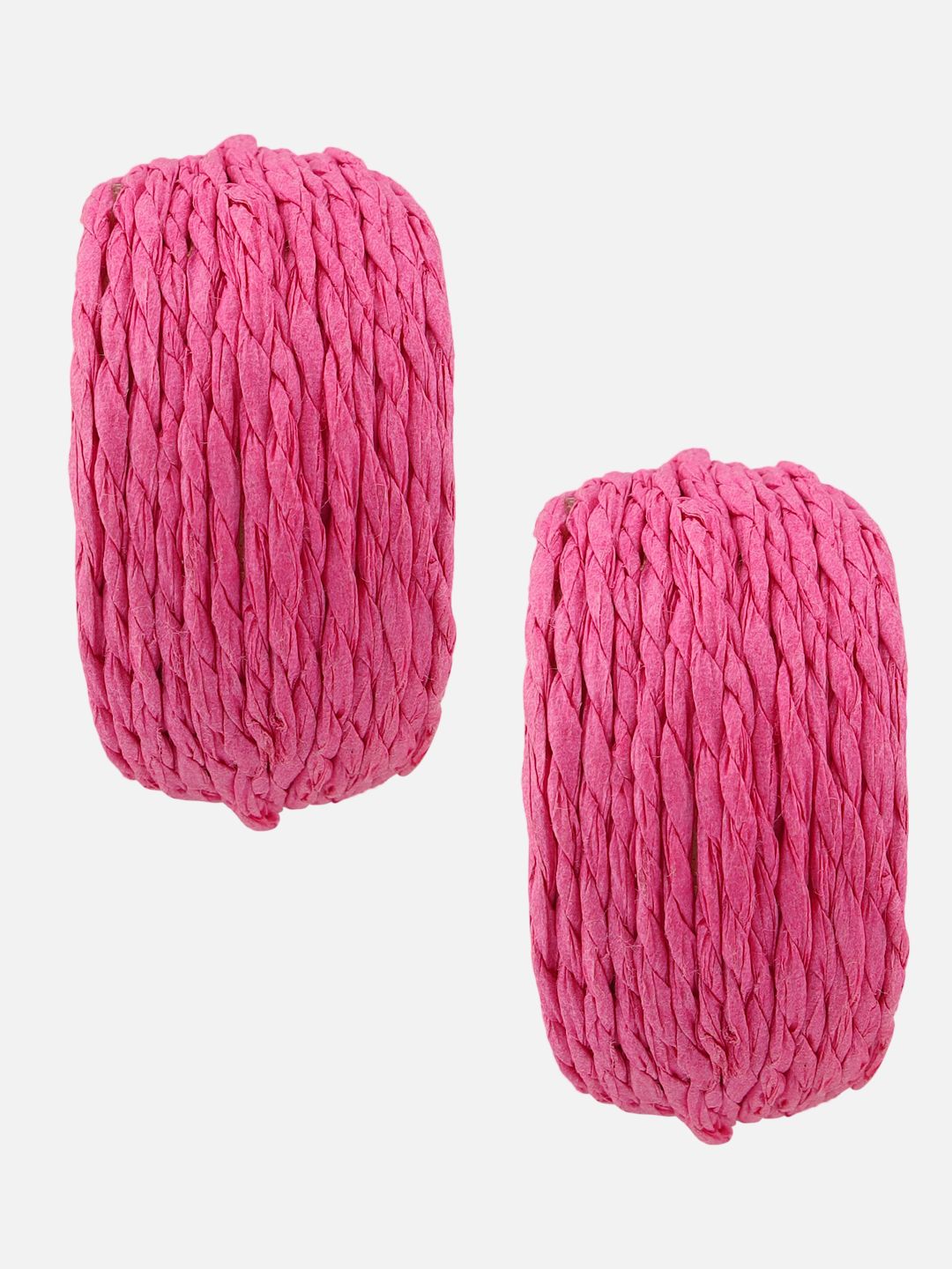 Beatnik Fuchsia Half HoopEarrings