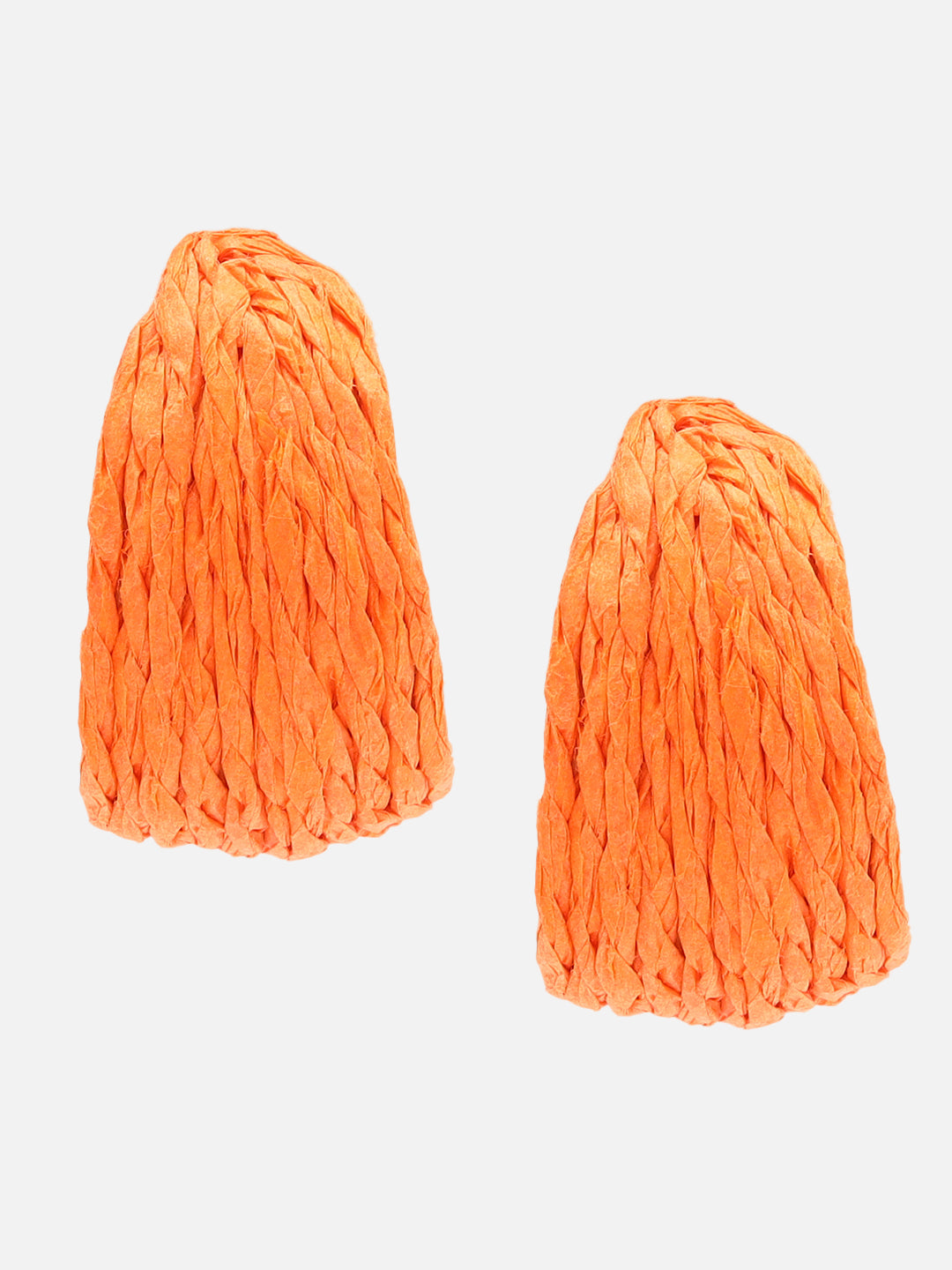Beatnik Orange Half HoopEarrings