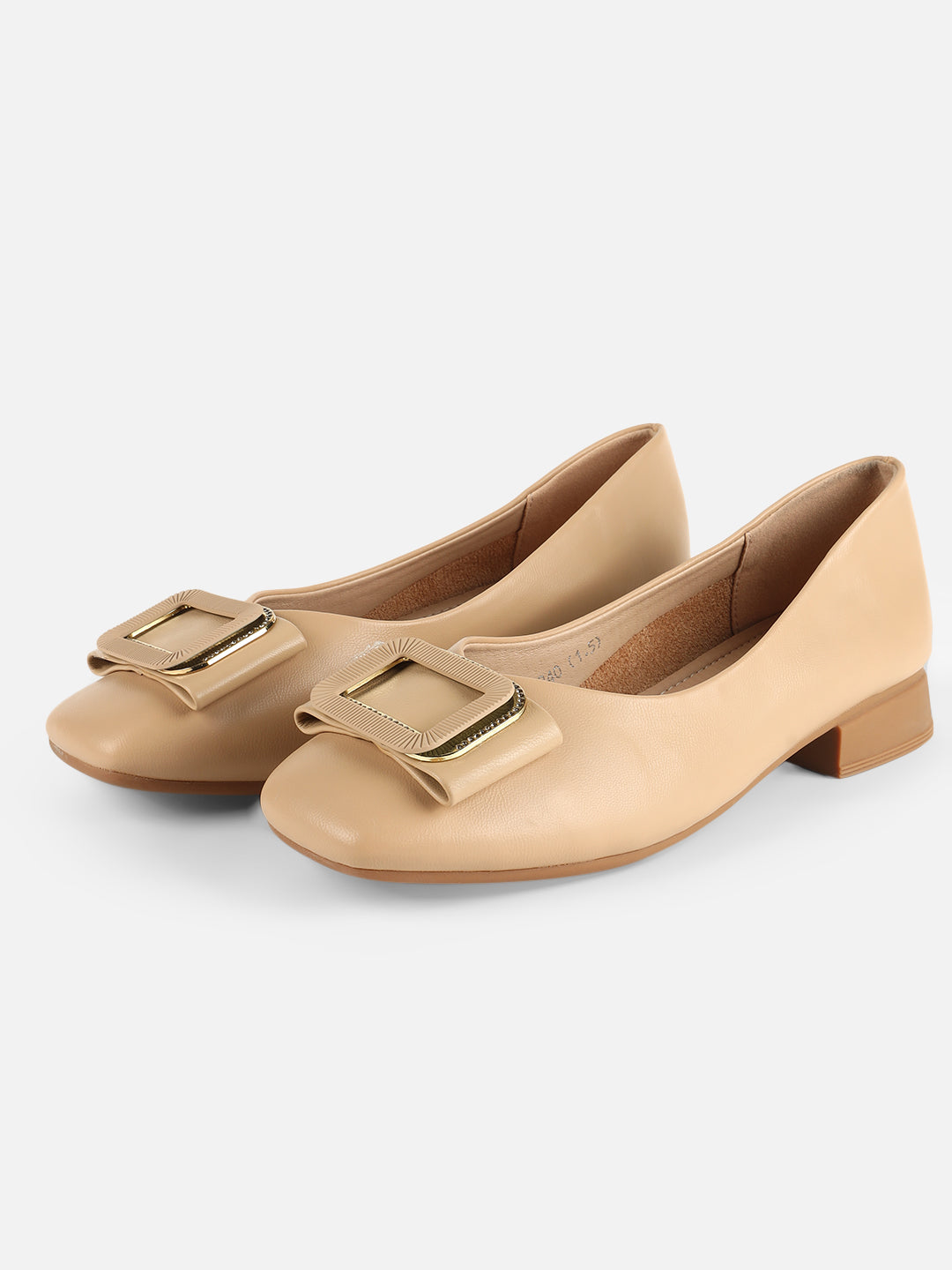 Effortless Grace: Beatnik Brown Bow Comfort Pumps