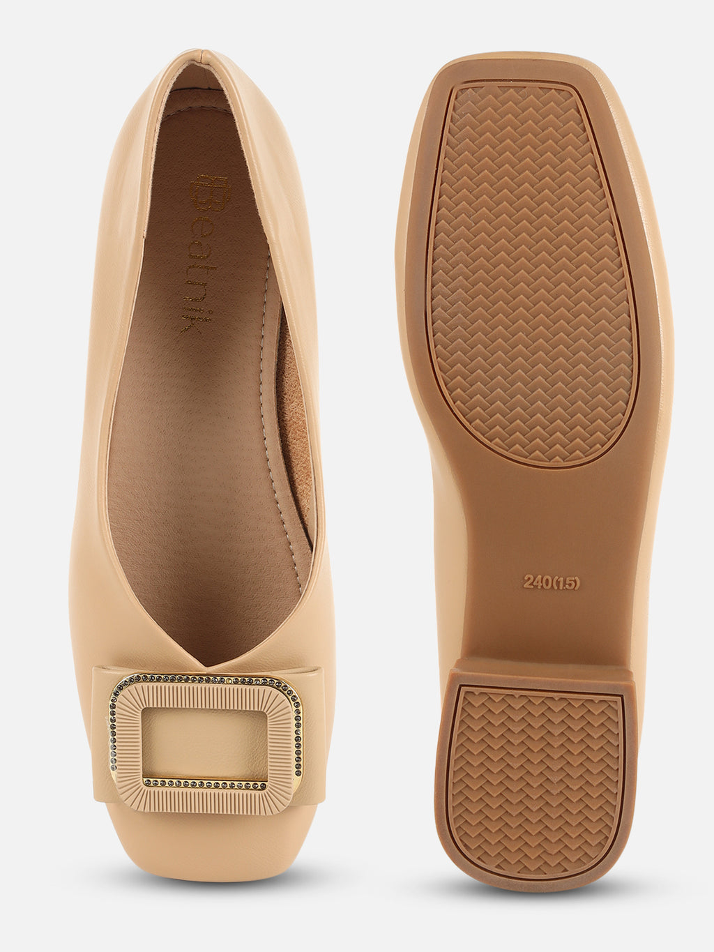 Effortless Grace: Beatnik Brown Bow Comfort Pumps