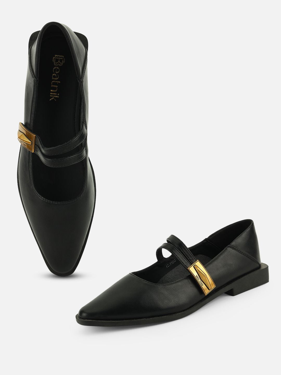 Effortless Elegance: Beatnik Comfort Black Pumps
