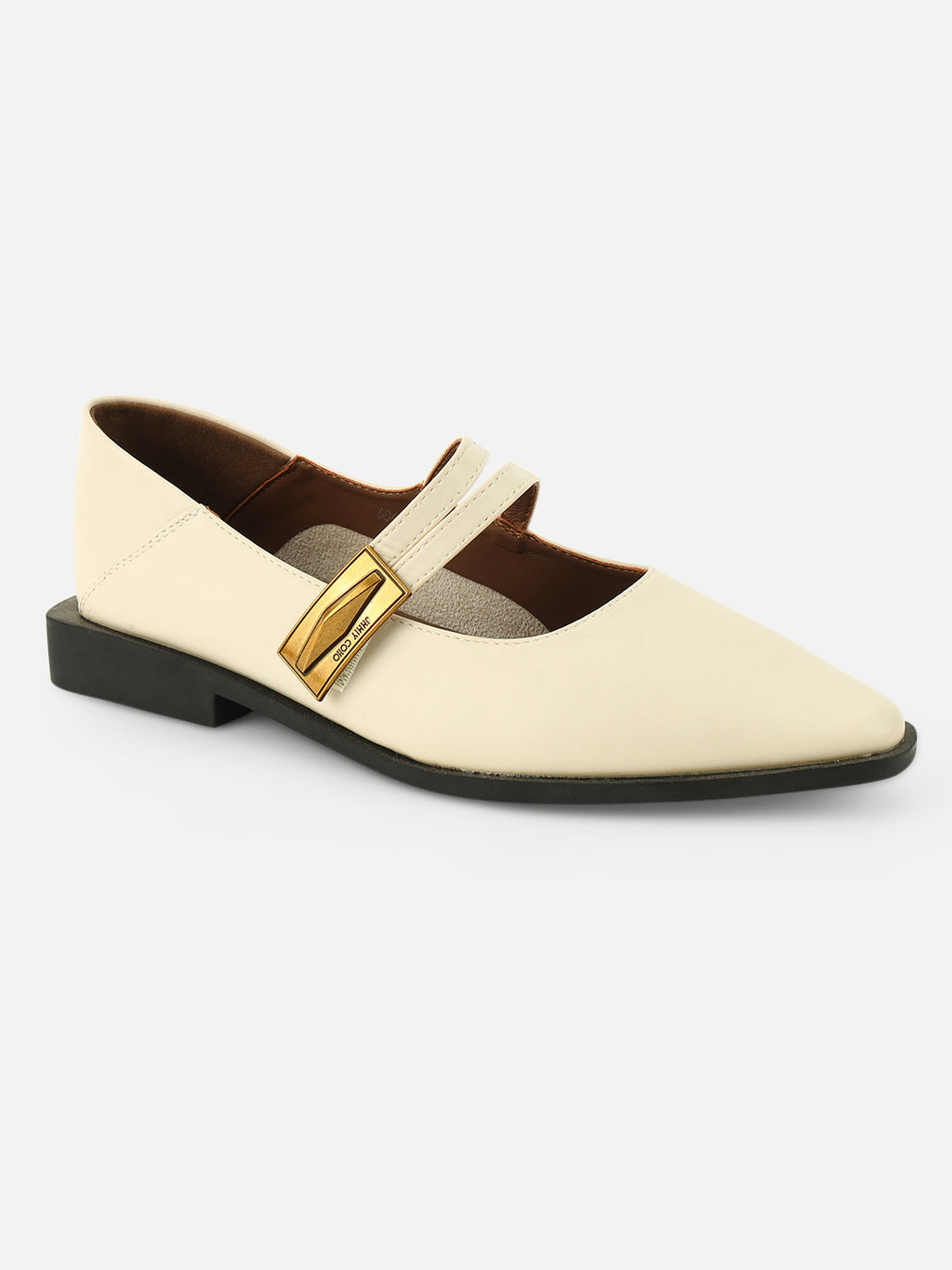 Effortless Elegance: Beatnik Comfort Off White Pumps
