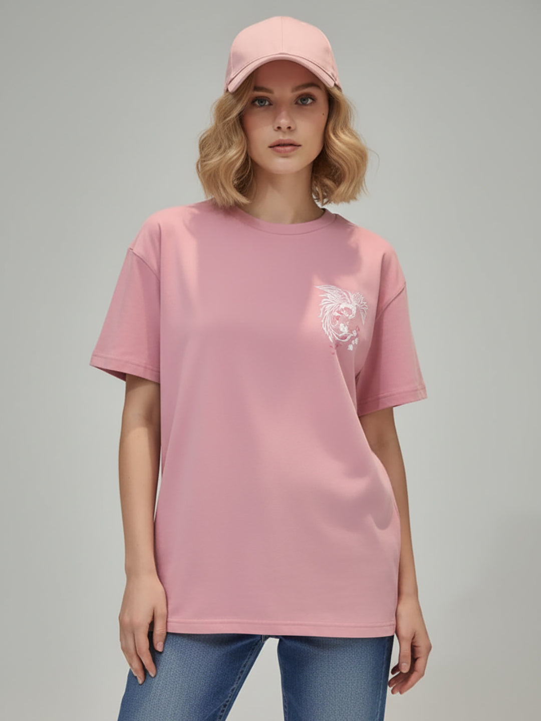 Classic Round Neck Women’s T-Shirt | Perfect for Daily Outfits