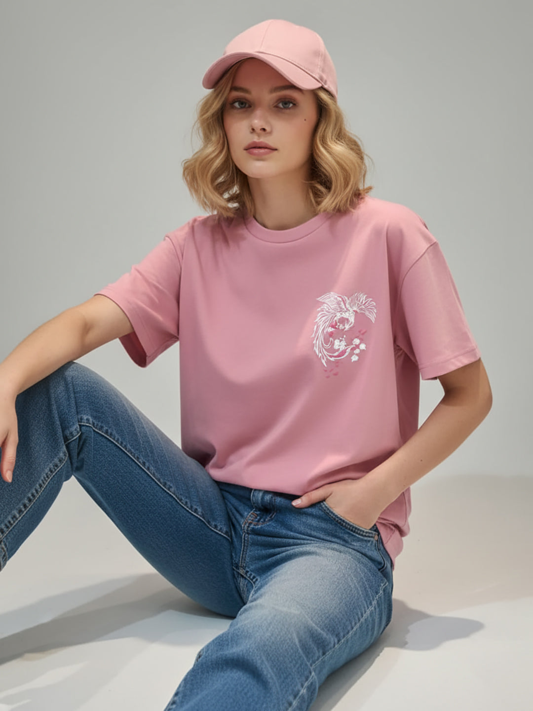 Classic Round Neck Women’s T-Shirt | Perfect for Daily Outfits