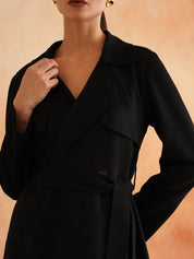 Double Breasted Black Womens Blazers Beatnik
