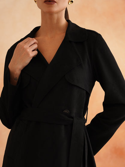 Double Breasted Black Womens Blazers Beatnik