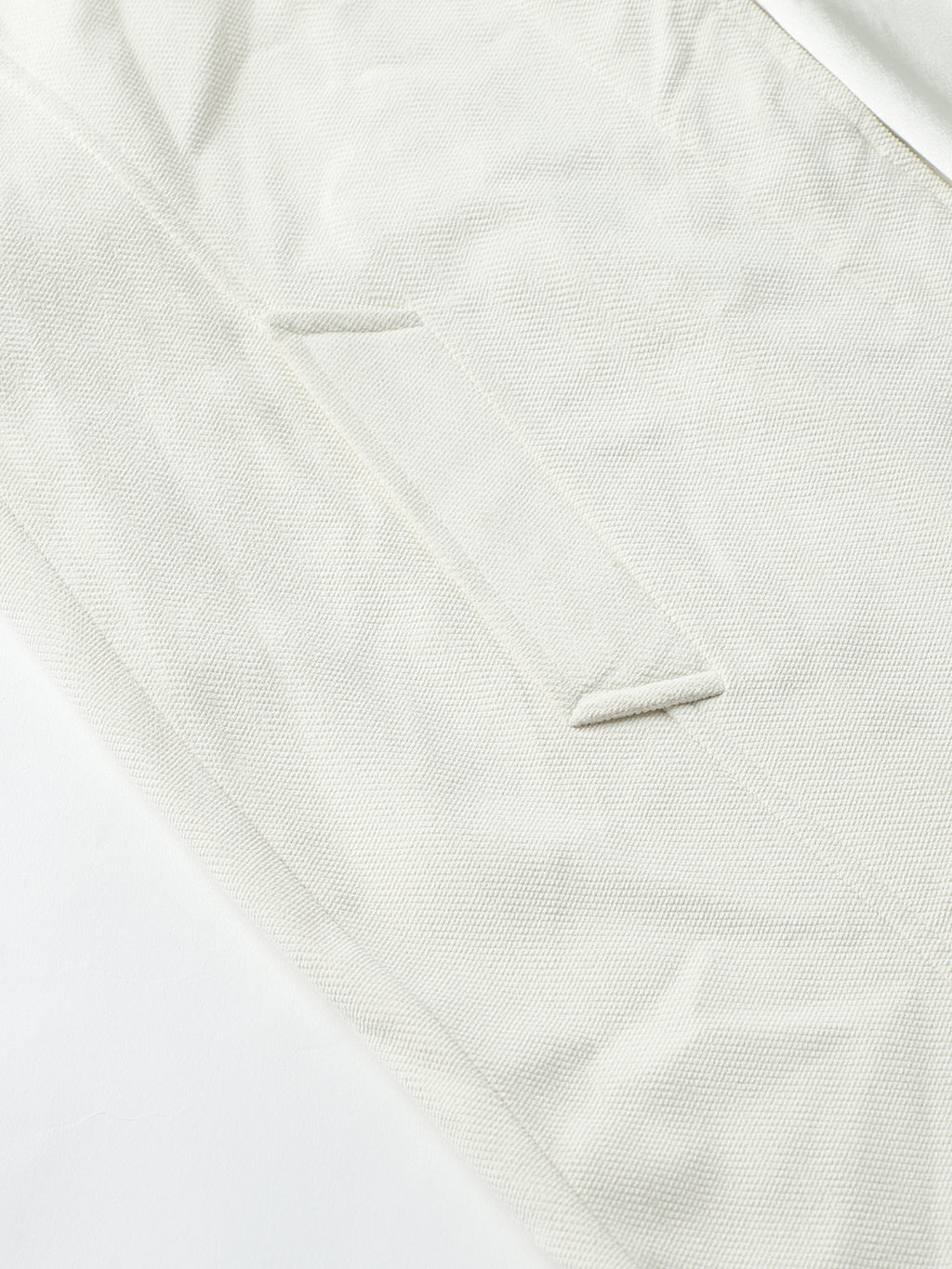 Beatnik Shawl Collar Full Sleeve Off White Front Open Blazer Beatnik India