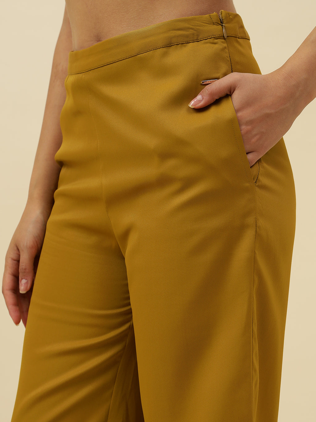 2 Piece Coord Mustard Womens Coords