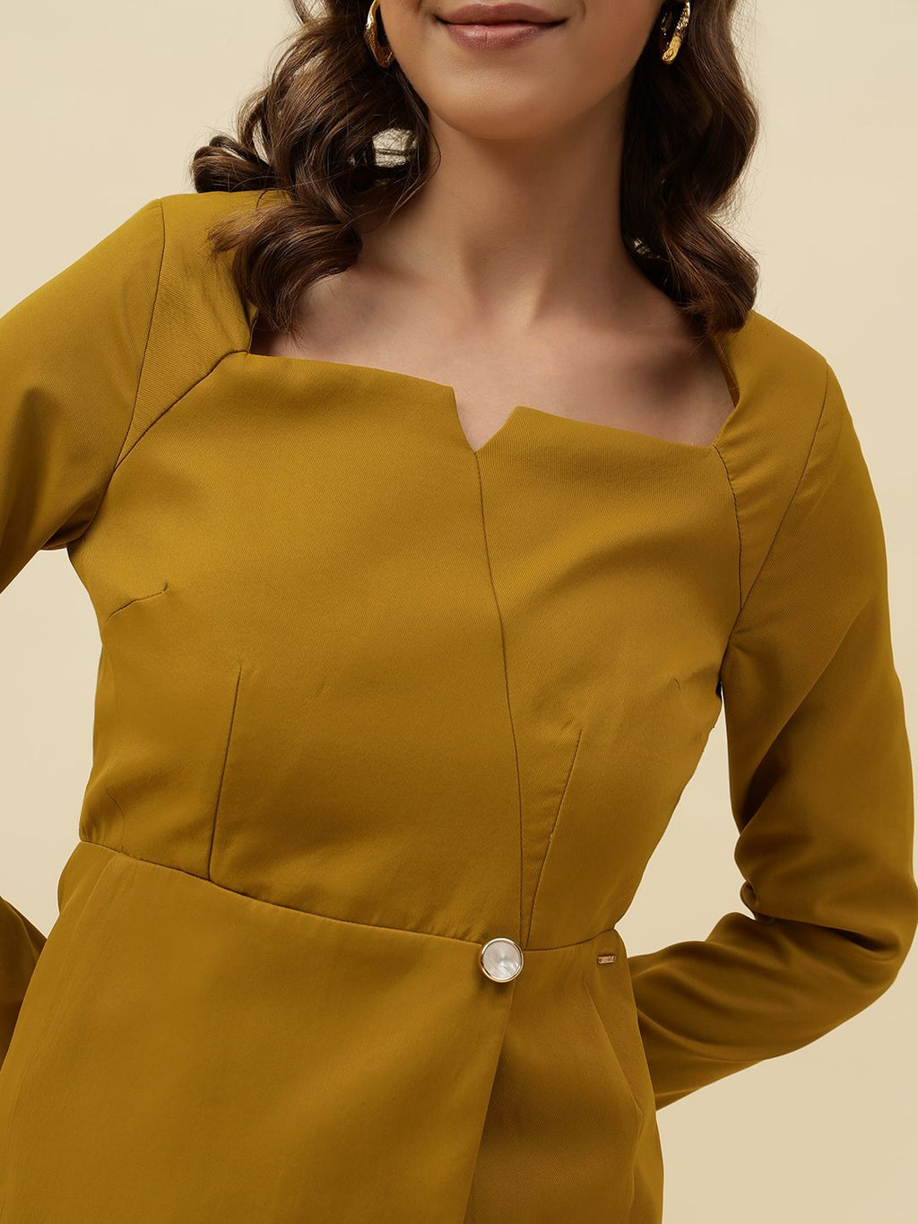 2 Piece Coord Mustard Womens Coords Beatnik