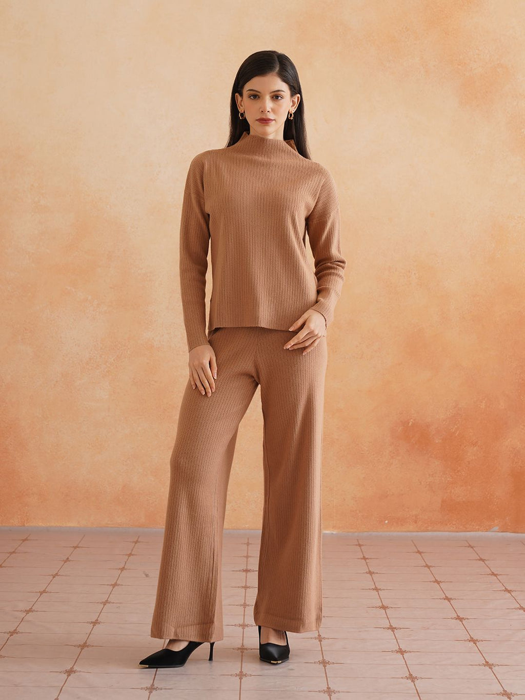 2 Piece Coord Brown Womens Coords Beatnik