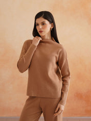 2 Piece Coord Brown Womens Coords Beatnik