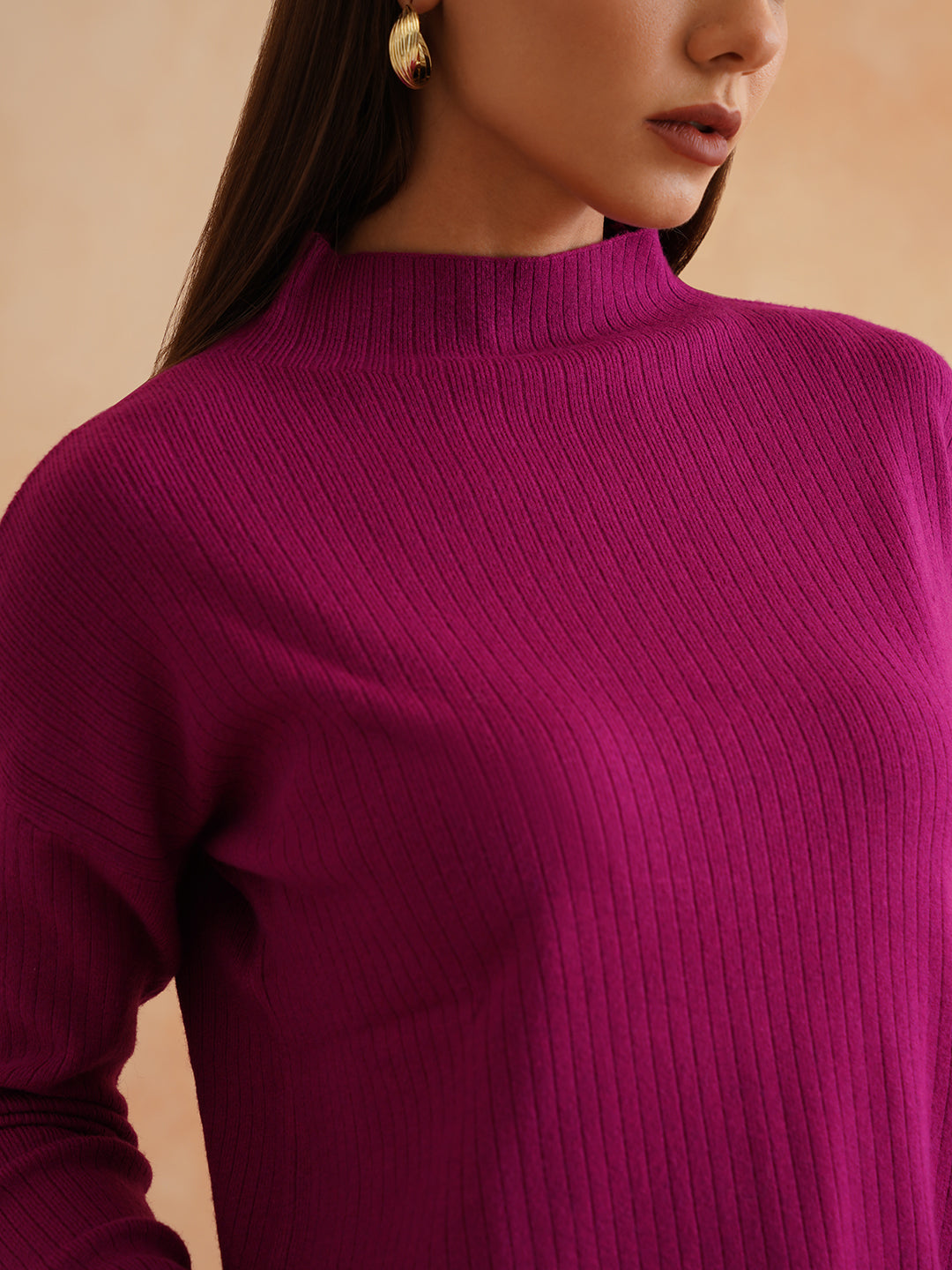 2 Piece Coord Plum Winter Womens Coords