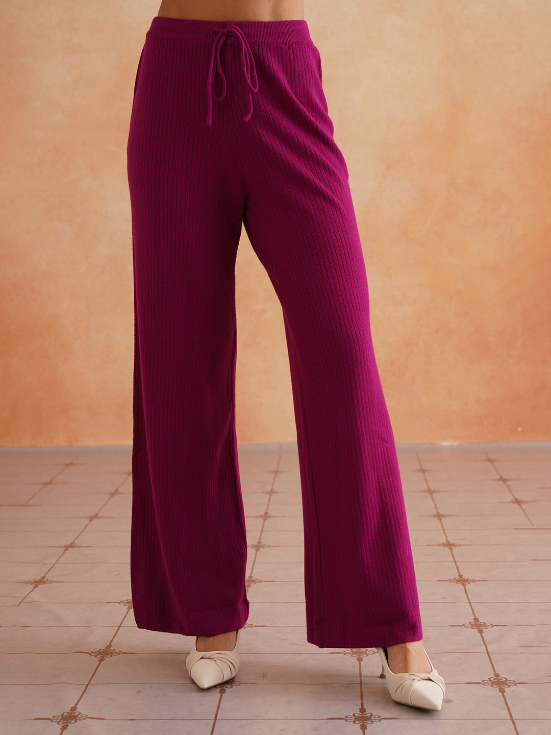 2 Piece Coord Plum Winter Womens Coords