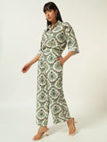 Beatnik Your Go-To Match for Instant Style Green Coord Set