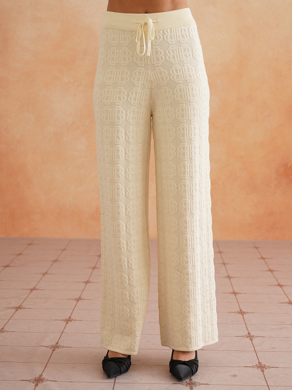 2 Piece Coord Off White Winter Womens Coords