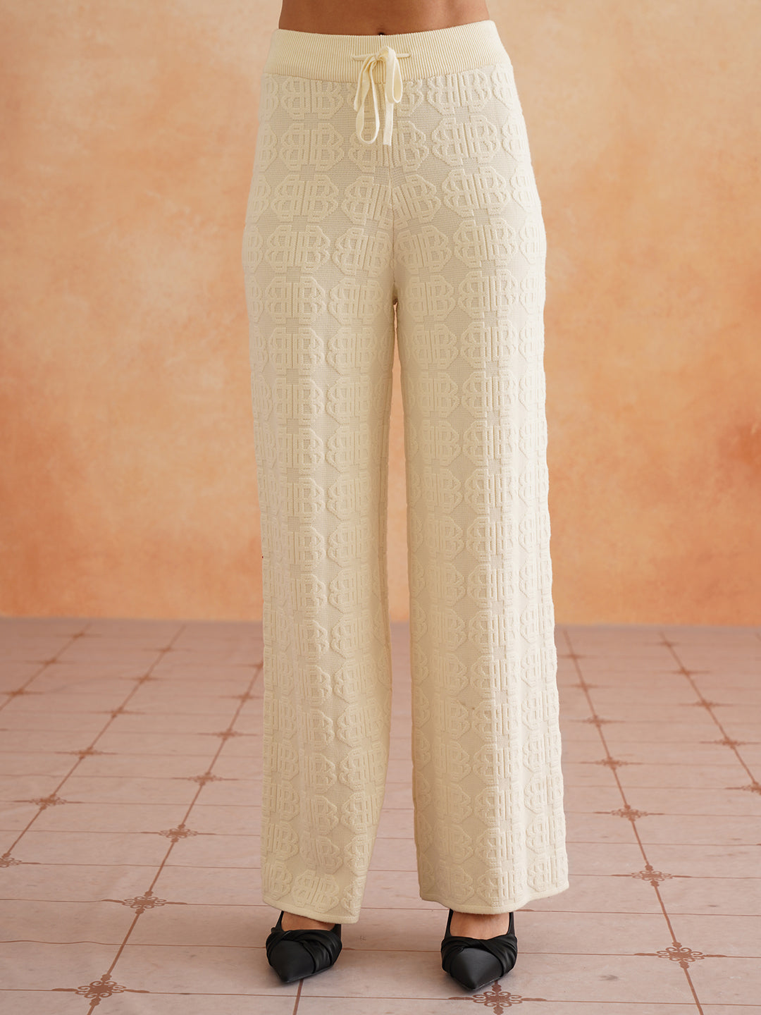 2 Piece Coord Off White Winter Womens Coords