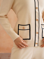 2 Piece Coord Cream Womens Coords Beatnik