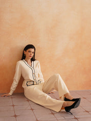 2 Piece Coord Cream Womens Coords Beatnik