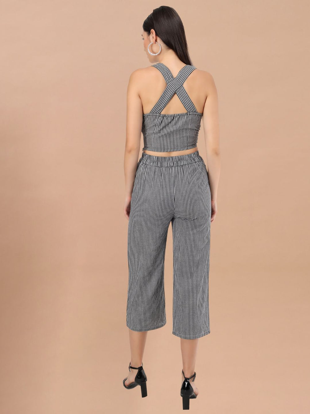 Beatnik Printed Casual Wear Sleeveless 2 Piece Coord Coords Beatnik India