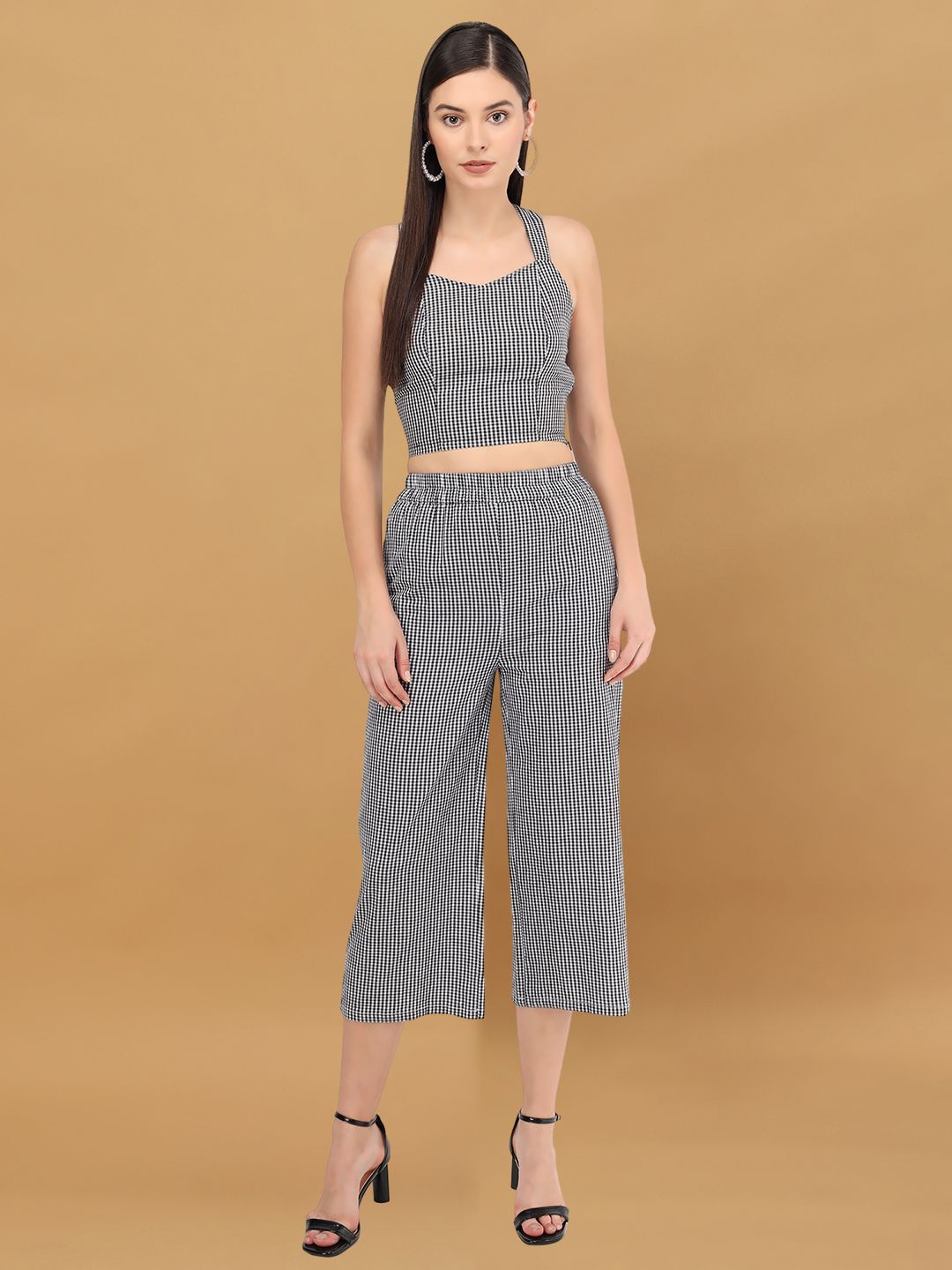 Beatnik Printed Casual Wear Sleeveless 2 Piece Coord Coords Beatnik India