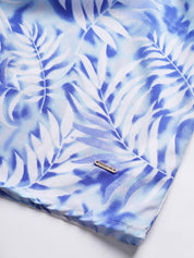 Printed Sky Blue Coord Set with Shorts Beatnik India
