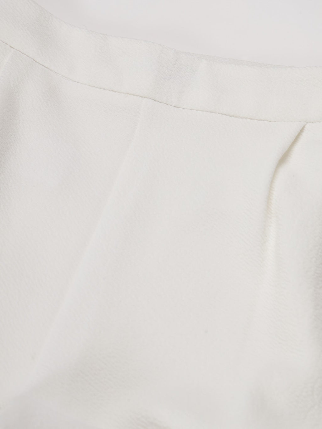 Beatnik Polyester Fitted Half Sleeve Self White Womens Coords Beatnik India