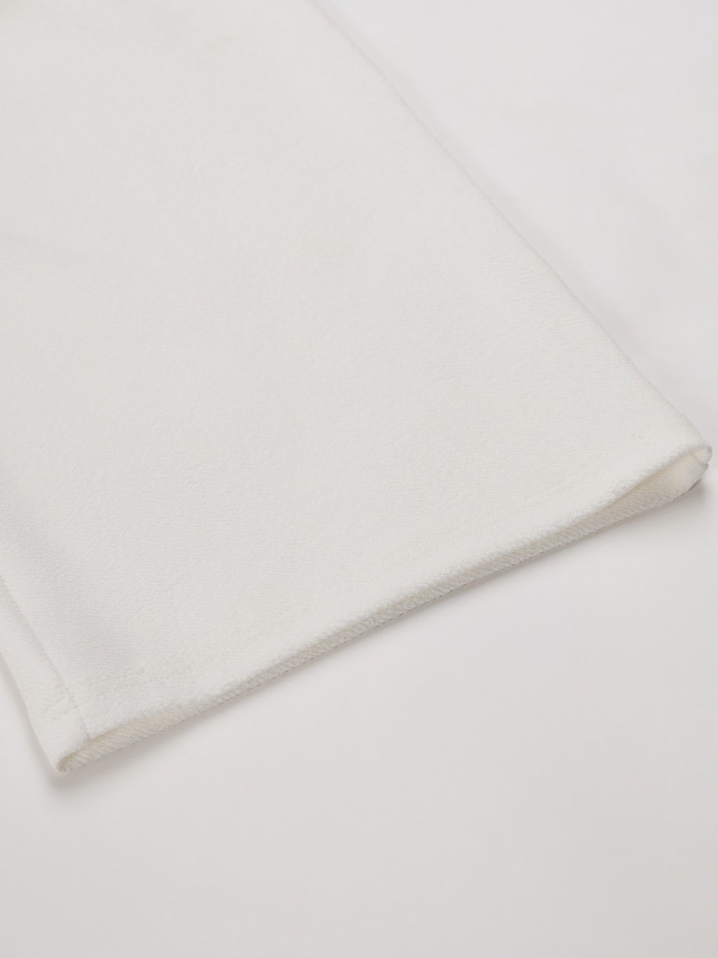 Beatnik Polyester Fitted Half Sleeve Self White Womens Coords Beatnik India