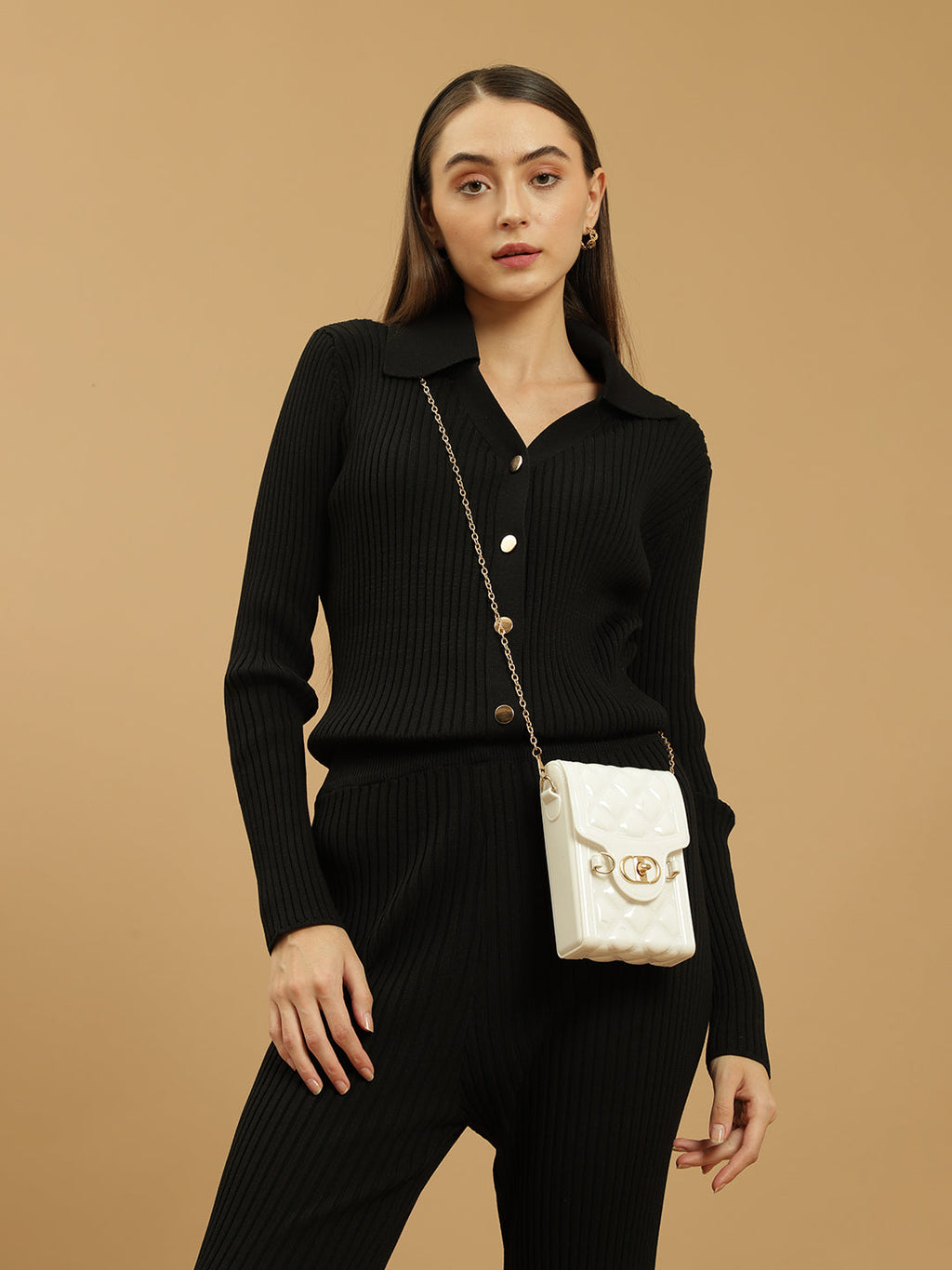 Beatnik Black 2 Piece Coord Womens Coords Beatnik India
