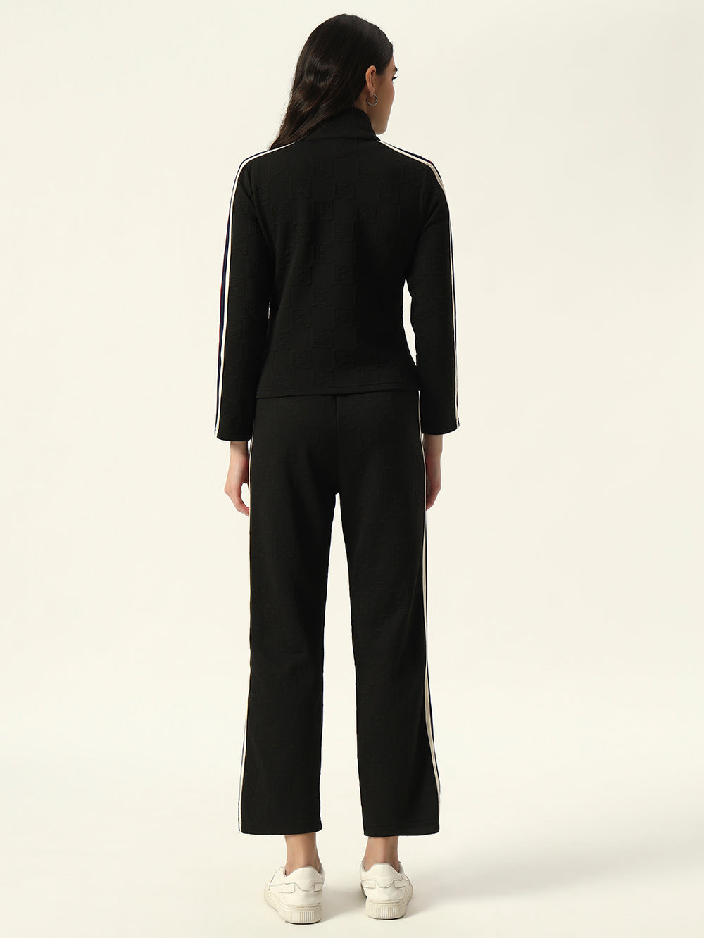 Womens Black 2 Piece Coord Set