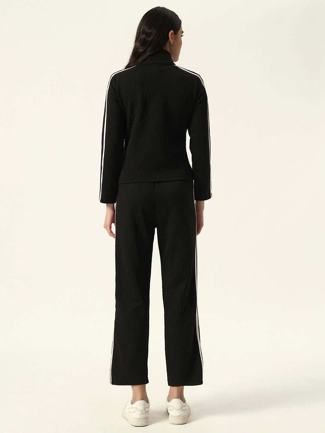 Womens Black 2 Piece Coord Set