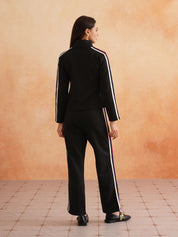 Womens Black 2 Piece Coord Set Beatnik